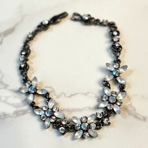 Vintage Style Moonglow Flower Bracelet